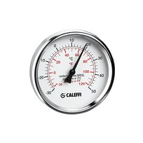 Caleffi thermometer -30-50 voor koeling,