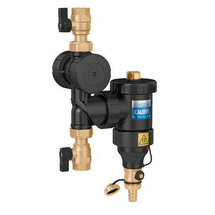 Caleffi vuilafscheider+filter met magnee - afb. 1