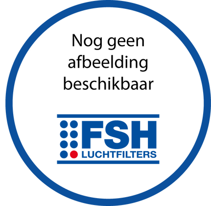 Cassettefilter PPI-30 190x950x10mm - afb. 1