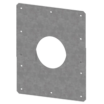 Centreerplaten 126mm 80mm 2st. 453510