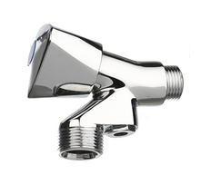 CFL wasm.bel.kraan 1/2 chroom knop (met