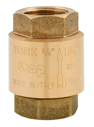 Cim terugslagklep veerbelast 5/4" bibi - afb. 1