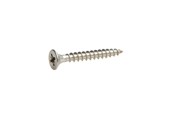 Clickfit spaanplaatschroef RVS 5x40mm - afb. 1