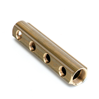 Comap 2-gr. verdeler 1/2" met aansl. 3/4