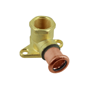 Copper-press Muurplaat 1/2" binnendraad x 12 mm - afb. 1