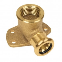 Copper-press Muurplaat 3/4 binnendraad x 22 mm