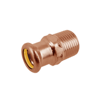 Copper-press Puntstuk 1/2"-15mm gas