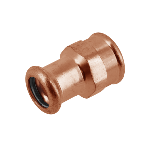 Copper-press Schroefbus 3/8 x 12 mm - afb. 1