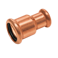 Copper-press Verloopkoppeling 22 x 15 mm