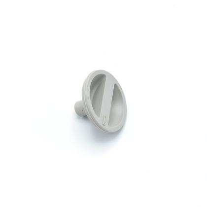 Daalderop knop + veer tbv klok 079502001 - afb. 1