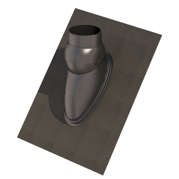 Dakdoorvoerpan + schaal Ubiflex univers. - afb. 2