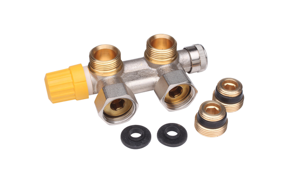 Danfoss 2 Pijps Onderblok 013g4689 - afb. 1