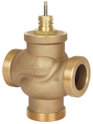 Danfoss 3-weg afsluiter VRB3 PN16 DN20/6 - afb. 1