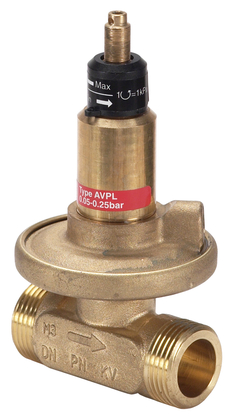 Danfoss AVPL drukv.regelaar DN15 kvs 1,0 - afb. 1