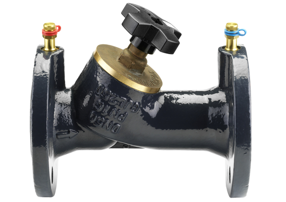 Danfoss MSV-F2 DN40 met meetnippels PN16 - afb. 1