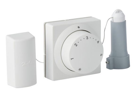 Danfoss Thermostaatkop Met Afstandsbed. - afb. 1