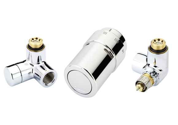 Danfoss X-TRA set Chroom rechts 013G4003 - afb. 1