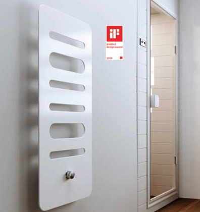 Designradiator Giuly 1200x520x10 523W DRL - afb. 2