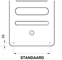 Designradiator Giuly 1590x520x10 718W DRL - afb. 2
