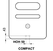 Designradiator Giuly Compact 50mm 1200x520x10 523W DRL - afb. 2