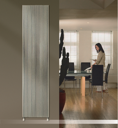 Designradiator Karin VX 2000x200x50 576W DRL - afb. 1
