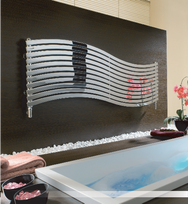 Designradiator Lola 450x1516x40 RVS gepol. horizontaal 484W DRL