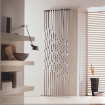 Designradiator Rio 2000x671 RVS satin 863W DRL - afb. 1