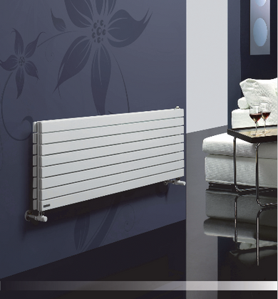 Desingradiator Rosy Tandem 672x1200x58 horizontaal 1429W DRL - afb. 1