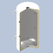 DRL buffervat 100 liter 6bar wand staal wit geisoleerd -10 graden C to - afb. 3