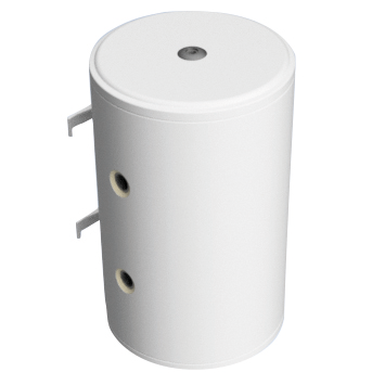 DRL buffervat 100 liter 6bar wand staal wit geisoleerd -10 graden C to - afb. 1