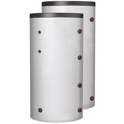 DRL buffervat 100ltr. 4bar geisoleerd (-10C tot 95C) - afb. 1