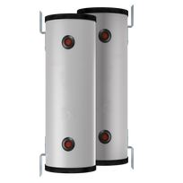 DRL buffervat 50ltr. 4bar geisoleerd (-10C tot 95C)