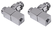 DRL designkraan 1/2" haaks Kubus met voe - afb. 1
