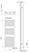 DRL E-Comfort Claudia 1195x400 600W 50cm snoer (VVE=50) DRL - afb. 2