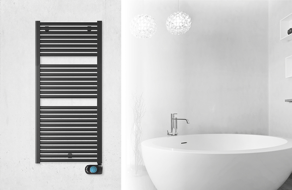 DRL E-Comfort Claudia 1195x600 900W mat zwart DRL - afb. 3