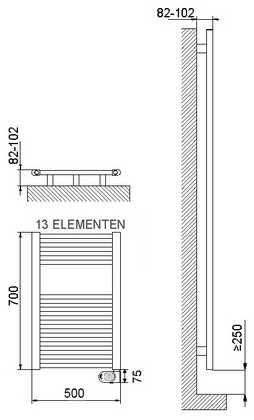 DRL E-Comfort Lisa EcoDD 700x500 400W RAL9016 230705 - afb. 2