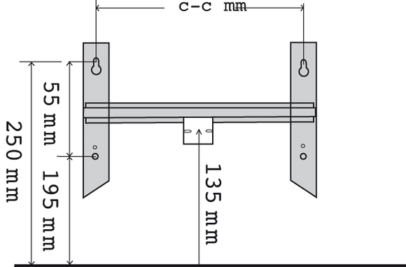 DRL E-Comfort Roundline Eco 750x200mm 600W 224206 - afb. 2