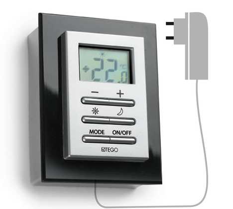 DRL E-Comfort Roundline Eco RF master thermostaat 224482 - afb. 1