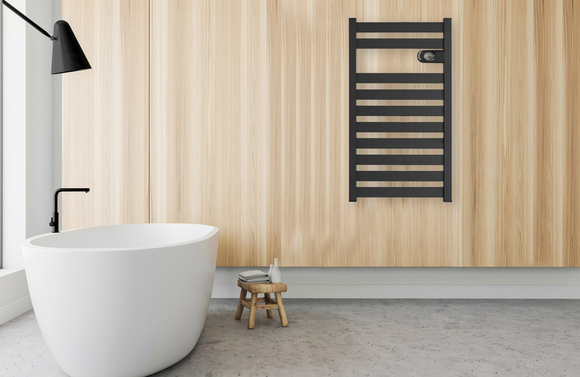 DRL E-Comfort Zion 898x508mm 750W Antraciet RAL7016 - afb. 6