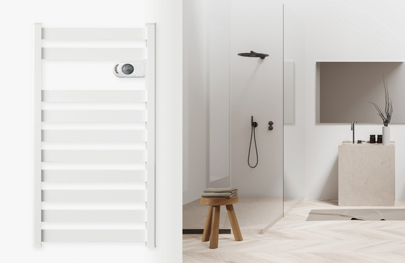 DRL E-Comfort Zion 898x508mm 750W wit RAL9010 - afb. 4