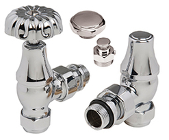 DRL Fleur chr. kranenset 1/2" haakse kra