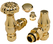 DRL Fleur goud kranenset 1/2" haakse kra - afb. 1