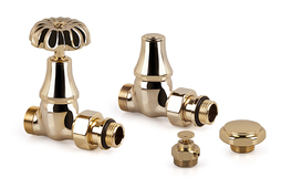 DRL Fleur goud kranenset 1/2" rechte kra