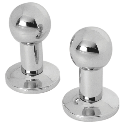 DRL handdoekknop set VIP/Oscar chroom 2s - afb. 1