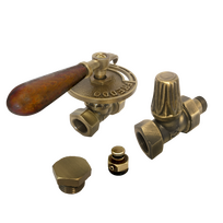 DRL kranenset Deco 1/2" recht