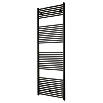 DRL Lisa Recht 1190x600 4x1/2" T01 mat zwart