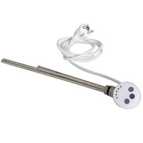 DRL MEG1.0 comfortregeling met element 1000W chroom