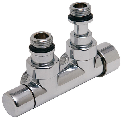 DRL onderblok 2x1/2" 50mm hks. Ovus knop - afb. 1