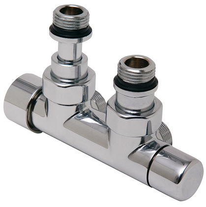 DRL onderblok 2x1/2" 50mm hks. Ovus knop - afb. 2