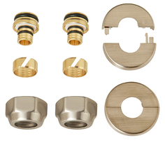 DRL RVS LOOK aansluitset 16x2 + RVS LOOK